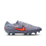 Nike Tiempo Legend 10 Elite IJzeren-Nop Voetbalschoenen (SG) Anti-Clog Lichtblauw Felrood Zwart