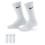 Nike Everyday Crew Sokken 3-Pack Kids Wit Zwart