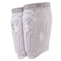 G-Form V2 Kids Shin Guards White Silver