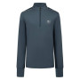 Cruyff Ametrine Trainingstrui 1/4-Zip Kids Donkerblauw
