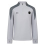 Cruyff Mellite Training sweater 1/4-Zip Kids Light Grey