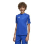 Maillot de football de compétition adidas Tiro 25 pour enfants, bleu et blanc