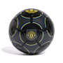 adidas Manchester United Club Football Size 5 Black Yellow Blue