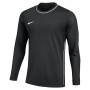 Nike Dri-FIT Park 26 Trainingsshirt Lange Mouwen Zwart Wit