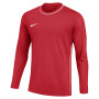 Nike Dri-FIT Park 26 Trainingsshirt Lange Mouwen Rood Wit