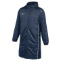 Veste d'hiver Nike Therma-FIT Park 26 pour Enfants, bleu foncé et blanc