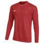 Nike Dri-FIT Park VIII Voetbalshirt Lange Mouwen Kids Rood Wit