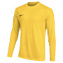 Nike Dri-FIT Park VIII Voetbalshirt Lange Mouwen Kids Geel Zwart