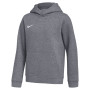Nike Park 26 Fleece Pullover Hoodie Kids Donkergrijs Wit