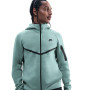 Gilet de sport Nike Tech Fleece vert clair noir