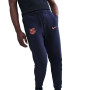 Nike FC Barcelone Tech Fleece Pantalon de Jogging 2025-2026 Bleu Foncé Orange
