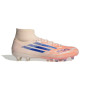 adidas F50 Sparkfusion Pro Gazon Naturel Artificiel Chaussures de Foot (MG) Femmes Orange Bleu