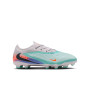 Nike Phantom 6 Low Pro Grass/Artificial Grass Football Boots (MG) Kids Silver Turquoise Orange Blue