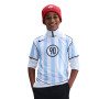 Nike Total 90 Trainingsshirt Kids Wit Lichtblauw Zwart
