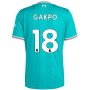 adidas Liverpool Gakpo 18 Derde Shirt 2025-2026
