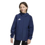 adidas Entrada 26 Allweather Training Jacket Kids Dark Blue White