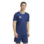 adidas Entrada 26 Football Shirt Dark Blue White