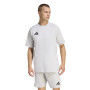 adidas Tiro Travel Training Shirt Grey Black