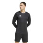 adidas Entrada 26 Long Sleeve Football Shirt Black White