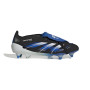 adidas Predator Bellingham Elite FT IJzeren-Nop Voetbalschoenen (SG) Zwart Wit Blauw