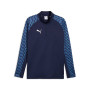 PUMA teamLIGA26 Trainingstrui 1/4-Zip Donkerblauw