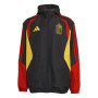 adidas België All Weather Jas 2026-2028 Zwart Geel Rood