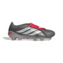 adidas Predator Pro FT Gras Voetbalschoenen (FG) Donkergrijs Wit Zilver Rood