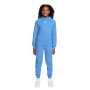 Nike Sportswear Club Fleece Tracksuit Hooded Kids Light Blue White