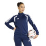 Veste d'entraînement adidas Tiro 26 League pour Femmes, bleu foncé et blanc