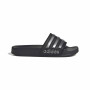 adidas Adilette Shower Slides Kids Black Silver Black