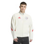 adidas Ajax Anthem Training Jacket 2025-2026 White Red