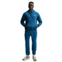 Nike Sportswear Club Fleece Joggingpak Hooded Donkerblauw Lichtbeige