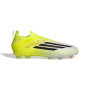 adidas F50 Elite Laceless Grass Football Boots (FG) Kids Neon Yellow Black Red
