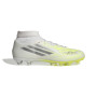 adidas F50 Sparkfusion League Gazon Naturel Artificiel Chaussures de Foot (MG) Femmes Blanc Gris Néon Jaune