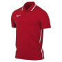 Nike Dri-FIT Park 26 Polo 1/4 Knoop Rood Wit