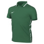 Nike Dri-FIT Park 26 Polo 1/4 Knoop Kids Donkergroen Wit