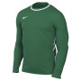Nike Dri-FIT Park 26 Trainingsshirt Lange Mouwen Donkergroen Wit