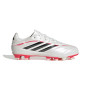 adidas Copa Pure IV Club Gazon Naturel Artificiel Chaussures de Foot (MG) Enfants Blanc Noir Rouge