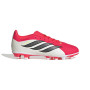 adidas Predator Club Gazon Naturel Artificiel Chaussures de Foot (MG) Enfants Rouge Blanc Noir