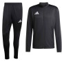 Survêtement zippé adidas Entrada 26 noir et blanc