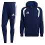 Combinaison de jogging adidas Tiro 26 League entièrement zippée bleu foncé et blanc