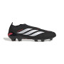 adidas Predator League Veterloze Gras Voetbalschoenen (FG) Zwart Wit Rood