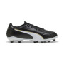 PUMA King 20 Match Gazon Naturel Artificiel Chaussures de Foot (MG) Noir Blanc Doré