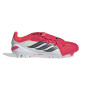 adidas Predator Elite FT Gras Voetbalschoenen (FG) Kids Rood Wit Zwart