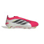 adidas Predator Elite Veterloze Gras Voetbalschoenen (FG) Rood Wit Zwart