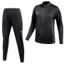 Survêtement Nike Dri-FIT Park 26 à fermeture éclair pour Femmes, noir et blanc