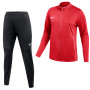 Survêtement Nike Dri-FIT Park 26 à fermeture éclair pour Femmes, rouge et noir