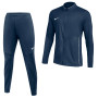 Survêtement Nike Dri-FIT Park 26 à fermeture éclair pour Enfants, bleu foncé et blanc