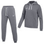 Pull à Capuche En Polaire Nike Park 26 Pour Femmes, Costume De Jogging, Gris Foncé, Blanc