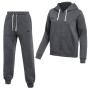 Combinaison De Jogging Nike Park 26 Fleece Gilet Pour Femmes, gris foncé et noir